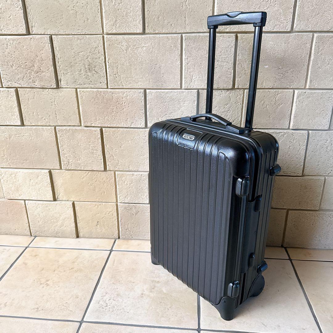 【美品】リモワ サルサ スーツケース キャリーケース 35L 2輪 ブラック
