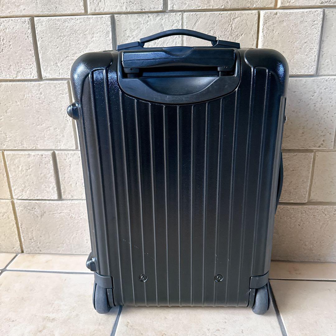 【美品】リモワ サルサ スーツケース キャリーケース 35L 2輪 ブラック