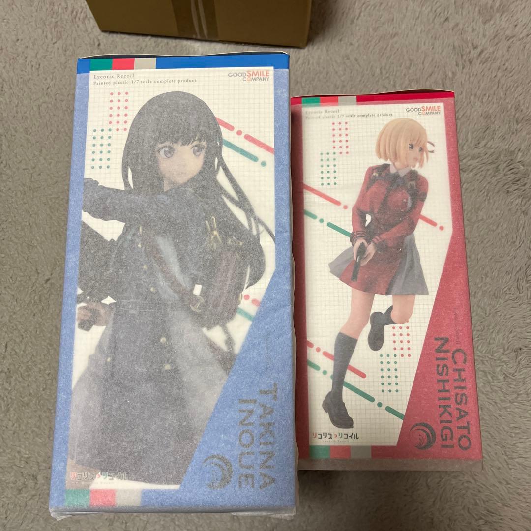 リコリスリコイル　グッスマ　ちさと　たきな　フィギュアセット　新品未開封