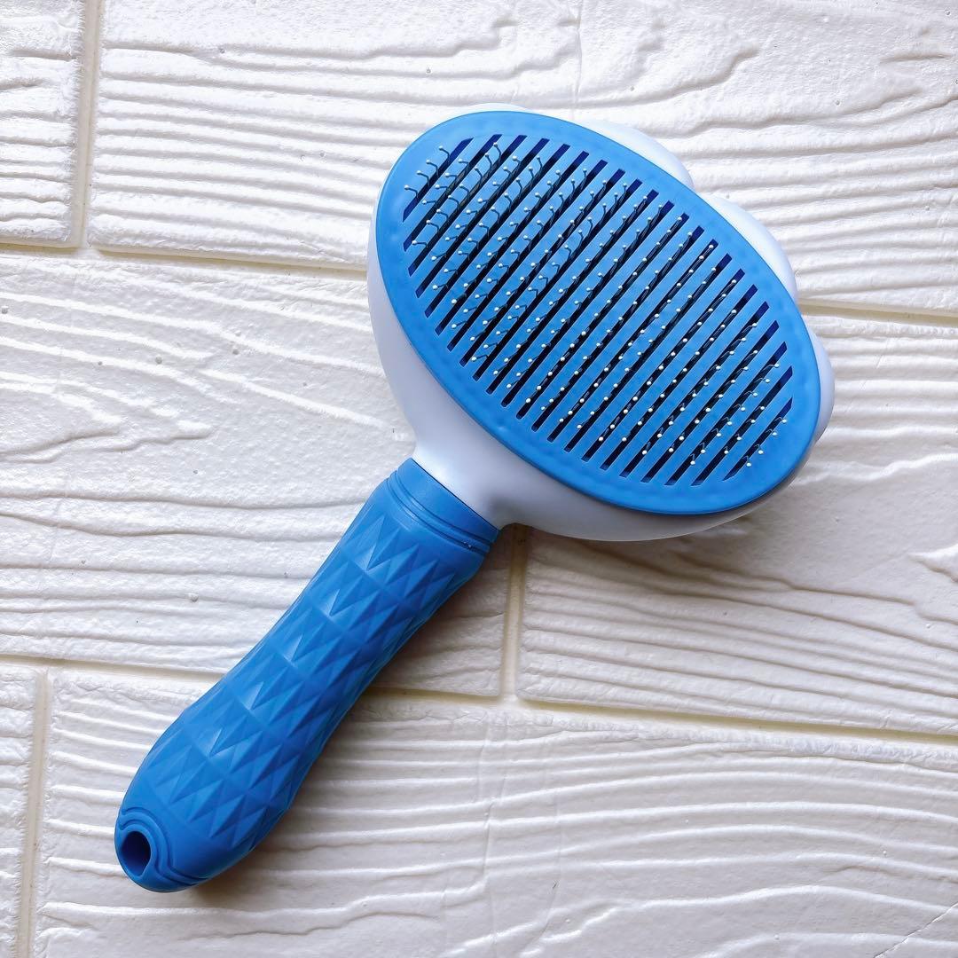 ꕤ︎︎ ペットブラシ 痛くない ヒーリングブラシ 長毛・短毛種 猫 犬