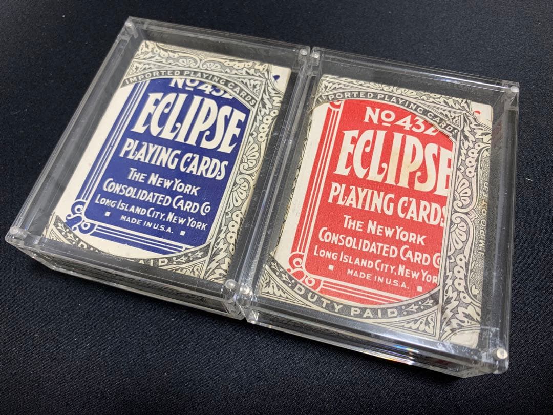 新品未開封 ECLIPSE 当時物 2個セット 超激レア ビンテージトランプ