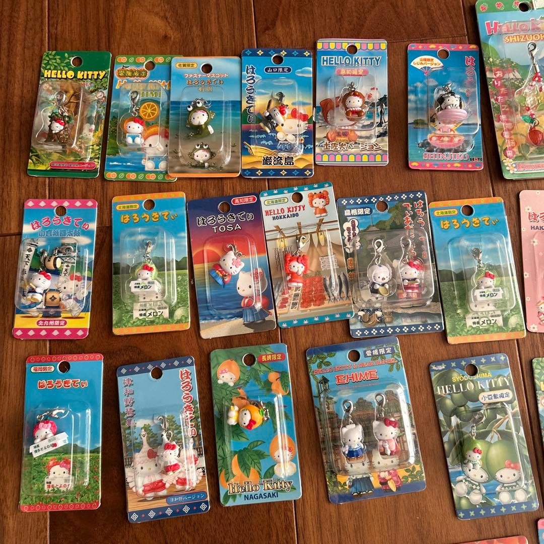 ご当地ハローキティ チャーム サンリオ キーホルダー 等コレクション