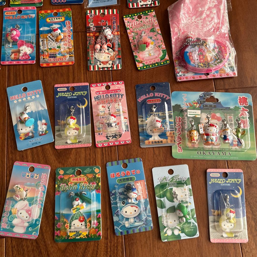 ご当地ハローキティ チャーム サンリオ キーホルダー 等コレクション