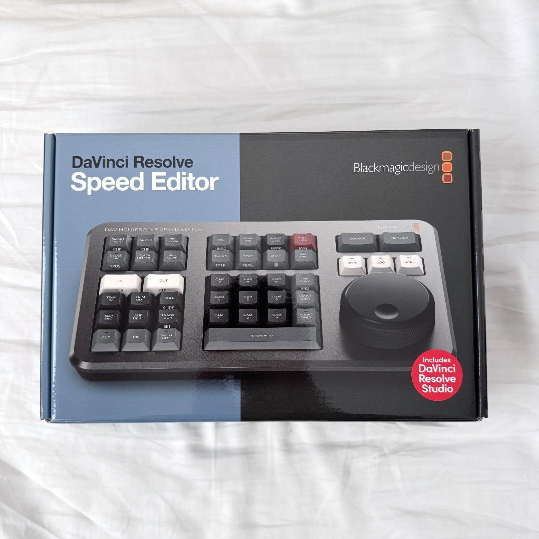 新品 DaVinci Resolve Speed Editor 動画編集 PC