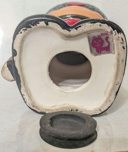 ★激レア★　昭和レトロ　内藤ルネ　陶器　貯金箱　イギリス兵隊　衛兵　ヴィンテージ