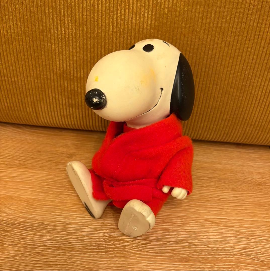 希少！60s SNOOPY スヌーピー ピーナッツギャング バスローブフィギュア