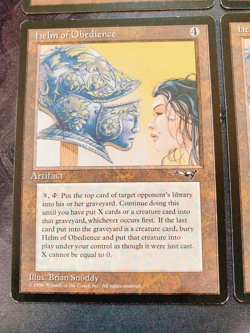 Helm of Obedience 4枚セット