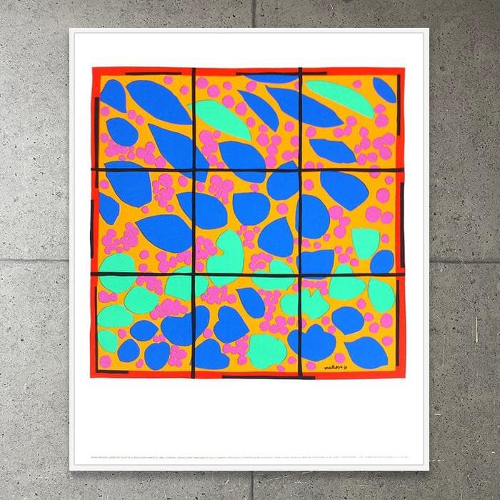 額装品/つたの花/アンリ マティス/ポスター/アート/インテリア