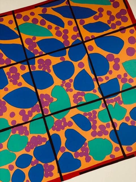 額装品/つたの花/アンリ マティス/ポスター/アート/インテリア