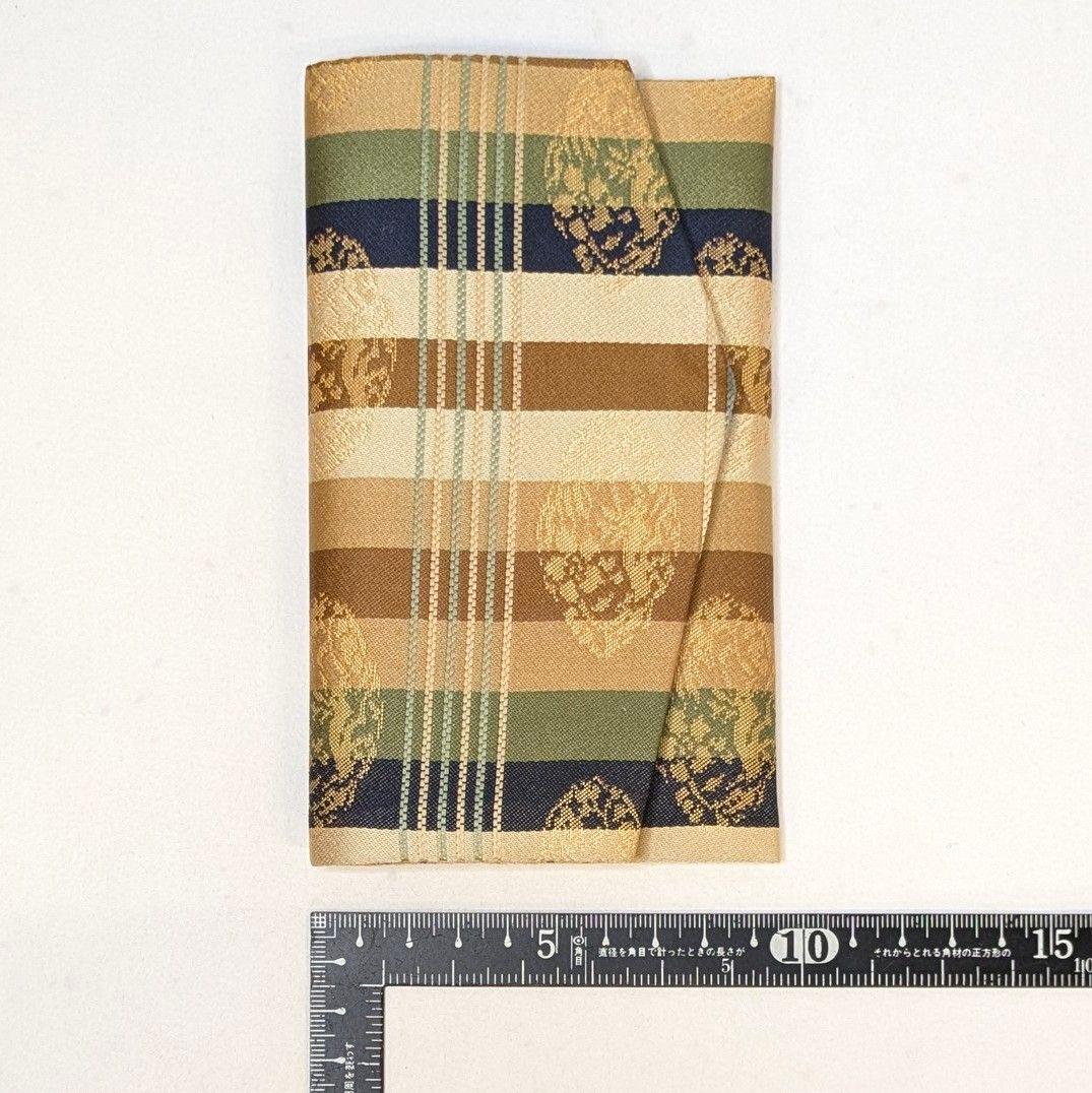 【セット売り・新品】 名物裂　江戸和久田金襴　金剛金襴　念珠入れ　懐紙入れ　正絹