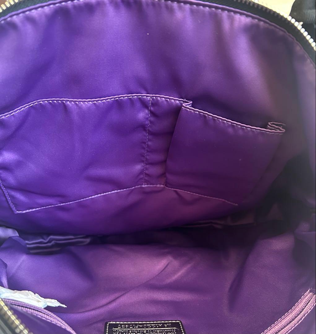 【未使用】COACH コーチ ショルダー・トートバッグ ブラックグレー