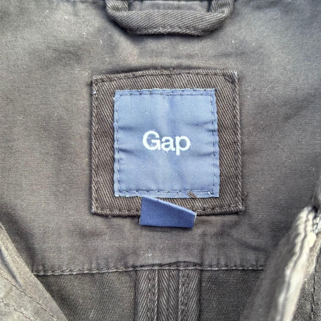 00s OLD GAP ライダース ジャケット ブラック 短丈 y2k wジップ