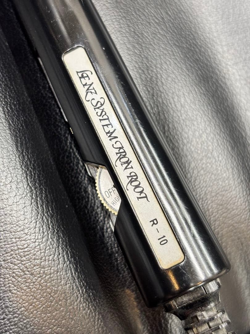 美品　LENZ【Ｒ-10】元巻きレンツルートアイロン