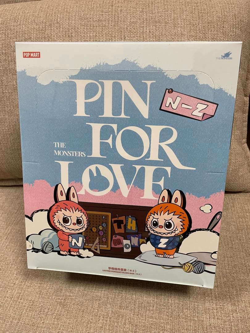 ラブブ　ポップマートPIN FOR LOVE N-Z THE MONSTERS