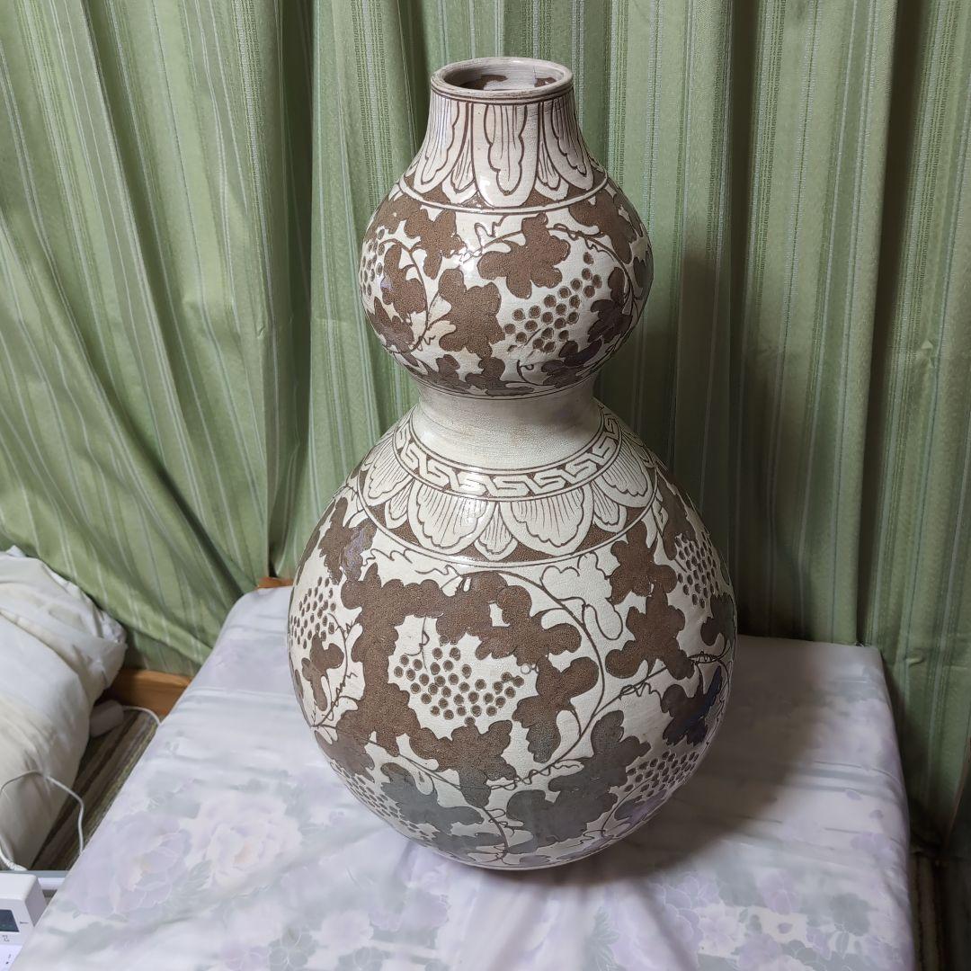 瓢箪型鶏龍山大型置物