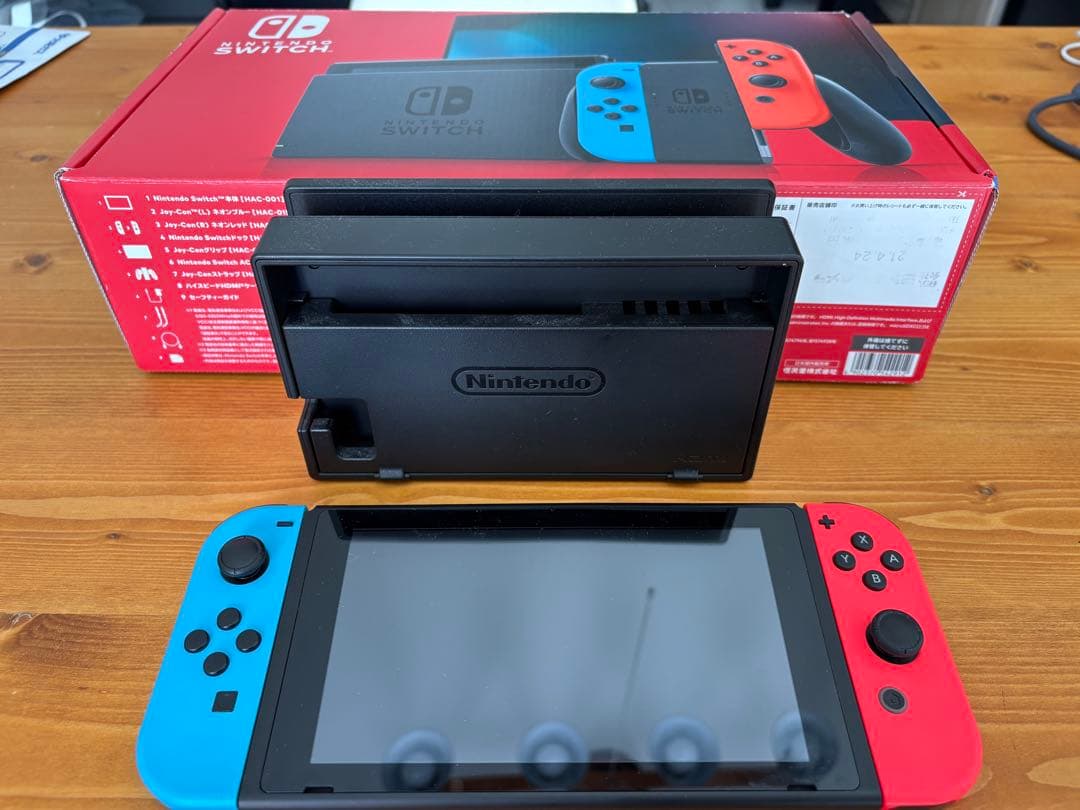 Nintendo Switch 本体 青/赤 ドック付き