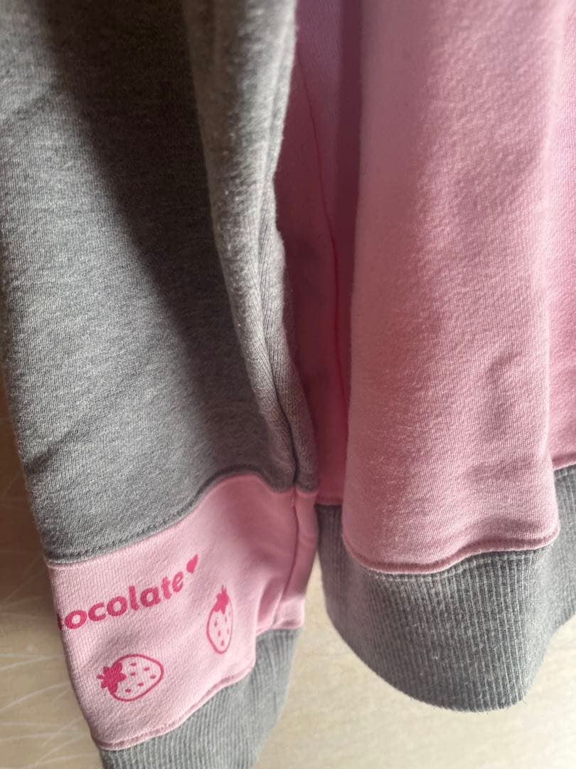 最終お値下 メゾピアノ L 160 ベリエちゃん トレーナー ピンクいちご レア