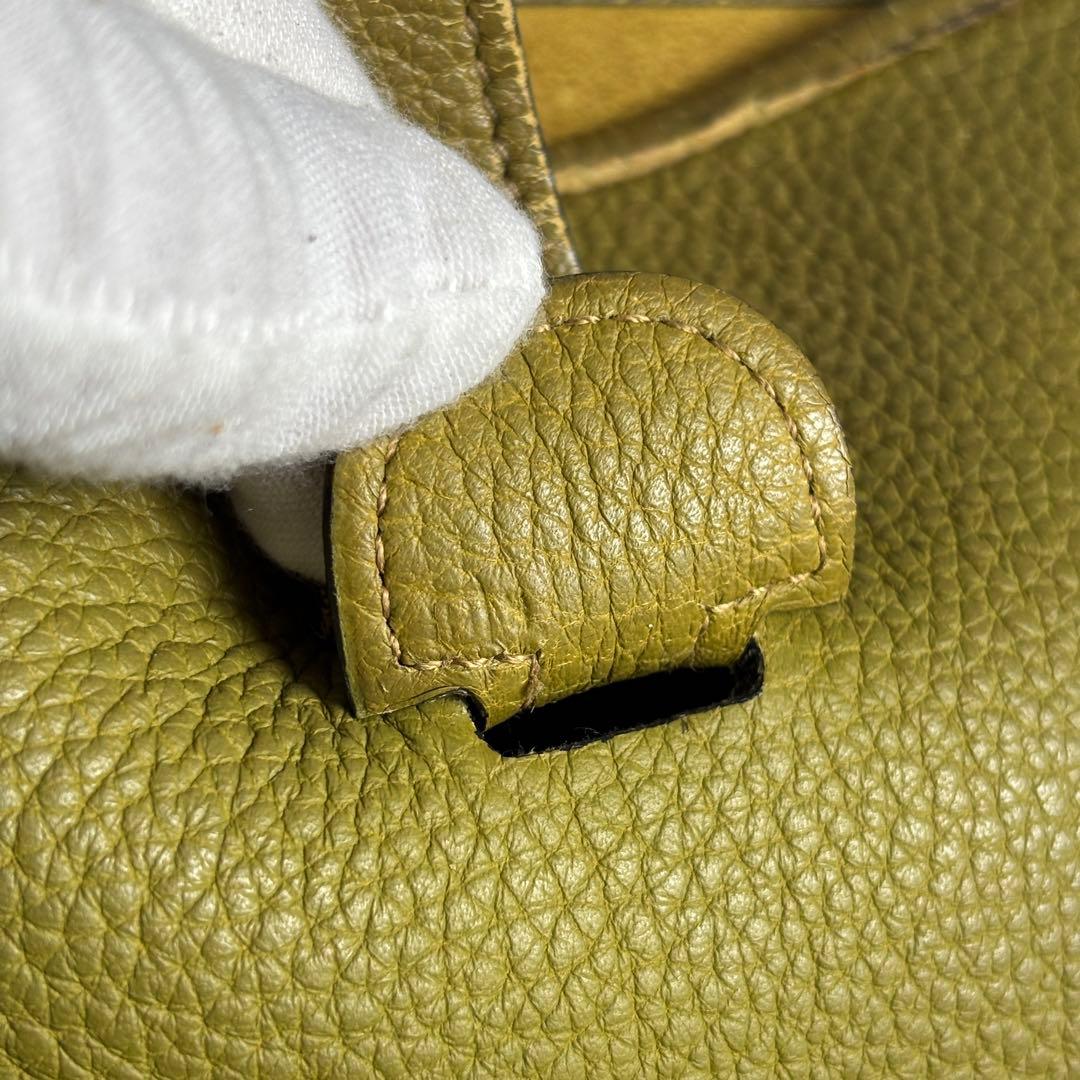 HERMES エブリン1 PM ショルダーバッグ レザー ◽︎H刻印