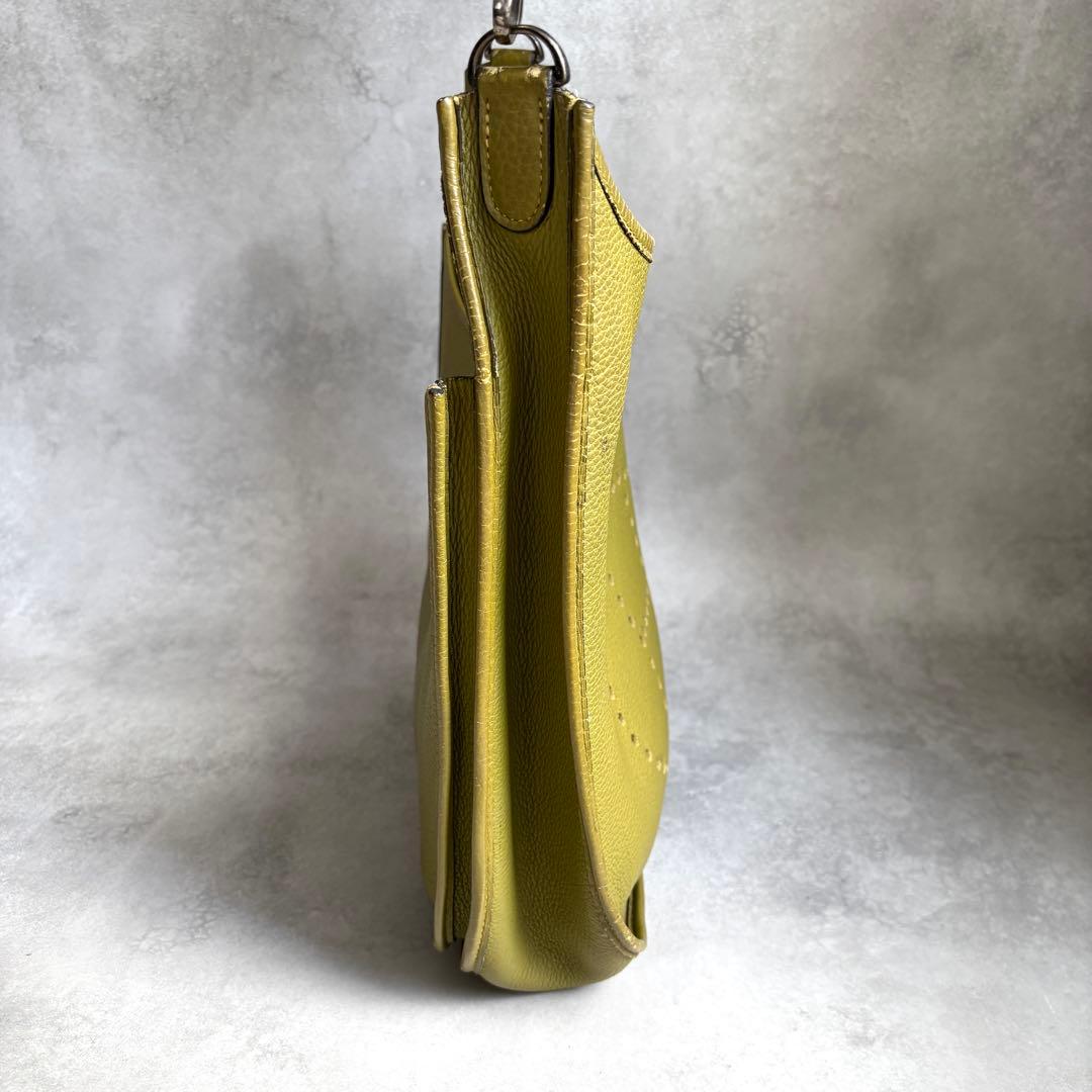 HERMES エブリン1 PM ショルダーバッグ レザー ◽︎H刻印