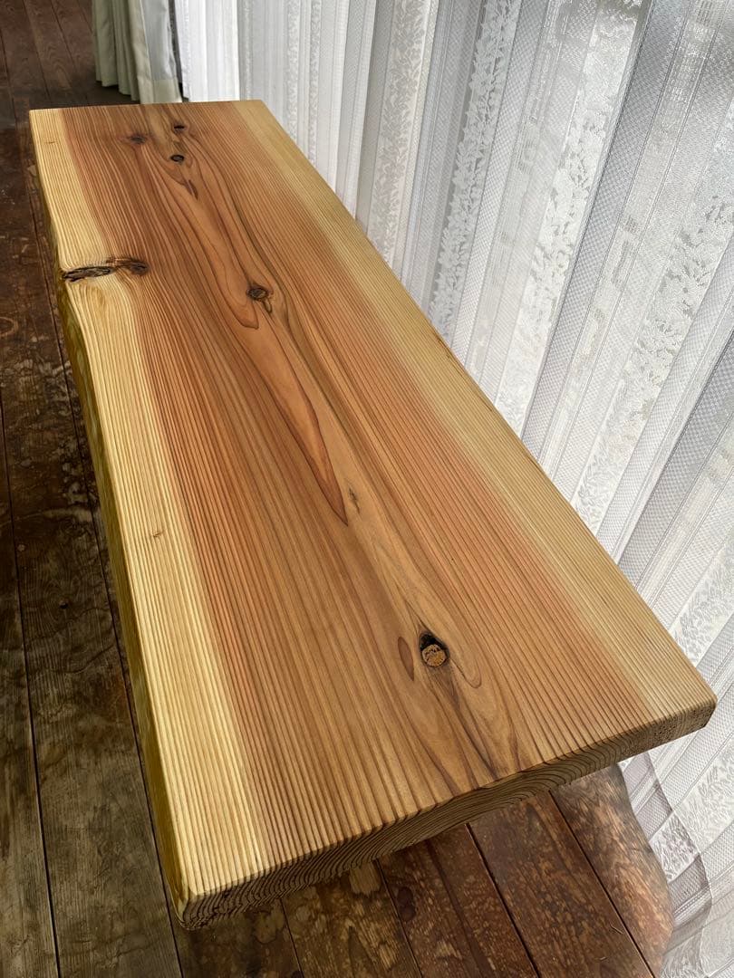 杉　ローテーブル　無垢材　一枚板　テーブル　ダイニングテーブル　机