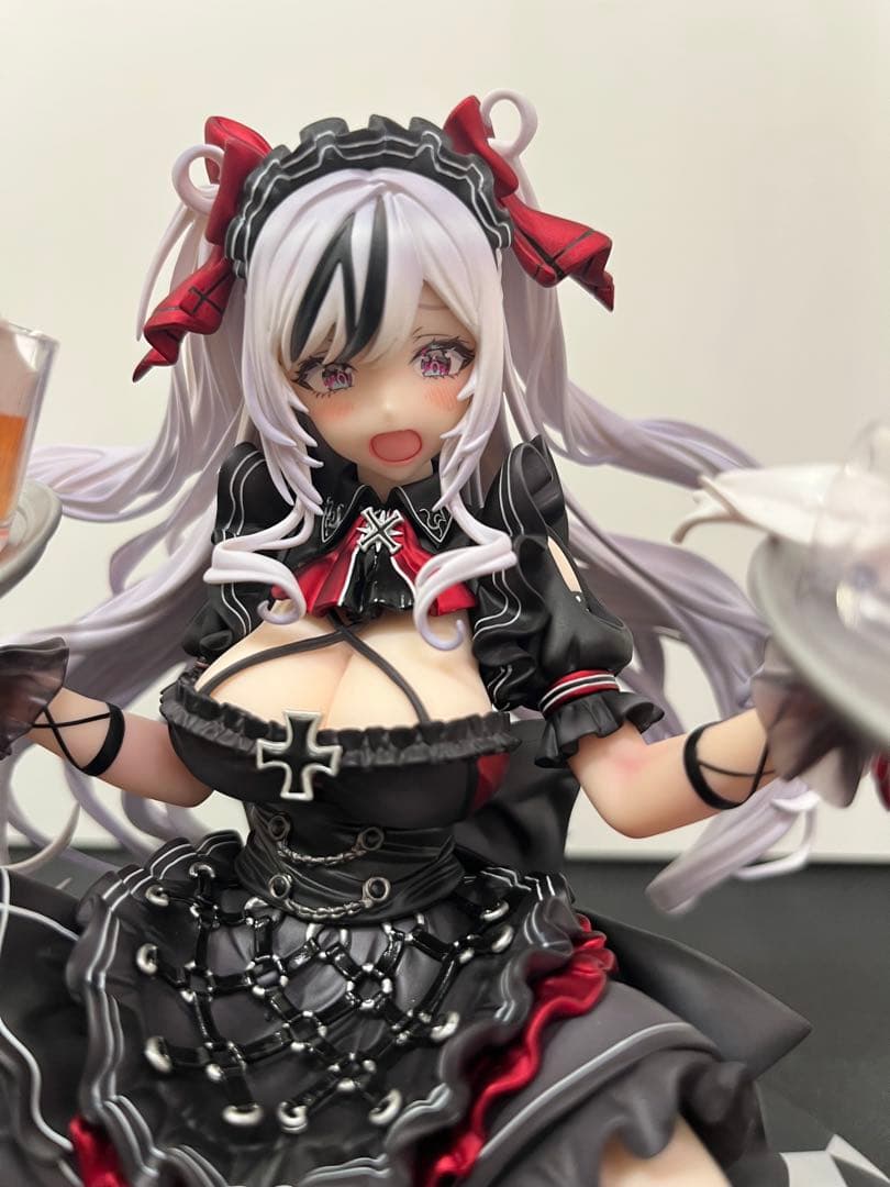 【あみあみ限定版】アズールレーン エルベ 見せ場訪れず？ 1/7完成品フィギュア