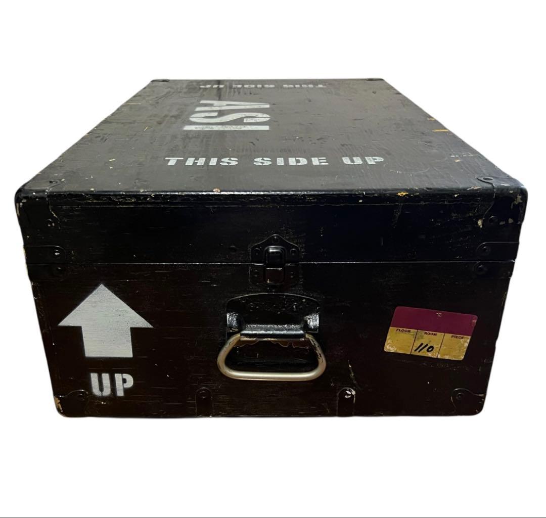 ☆ ヴィンテージ トランクケース ミリタリーボックス コンテナ 収納箱 キャンプ