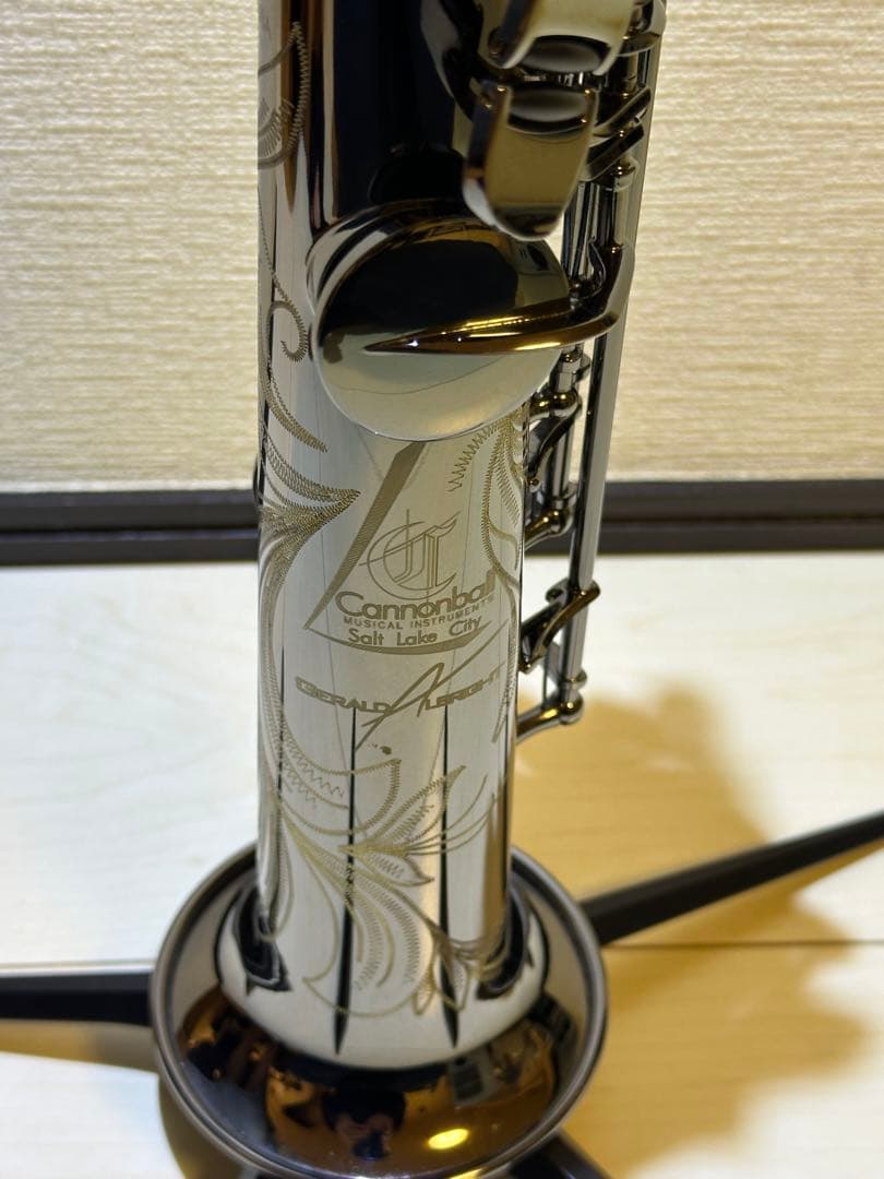 Cannonballソプラノサックス　GS5-Bブラックニッケル　美品