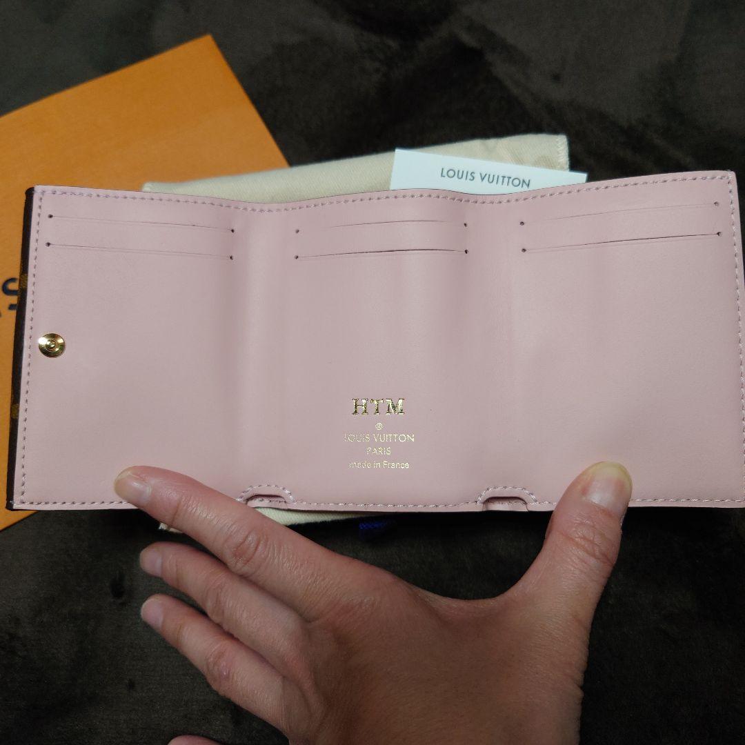 ほなみ美品未使用に近いルイヴィトンポルトフォイユセレスト