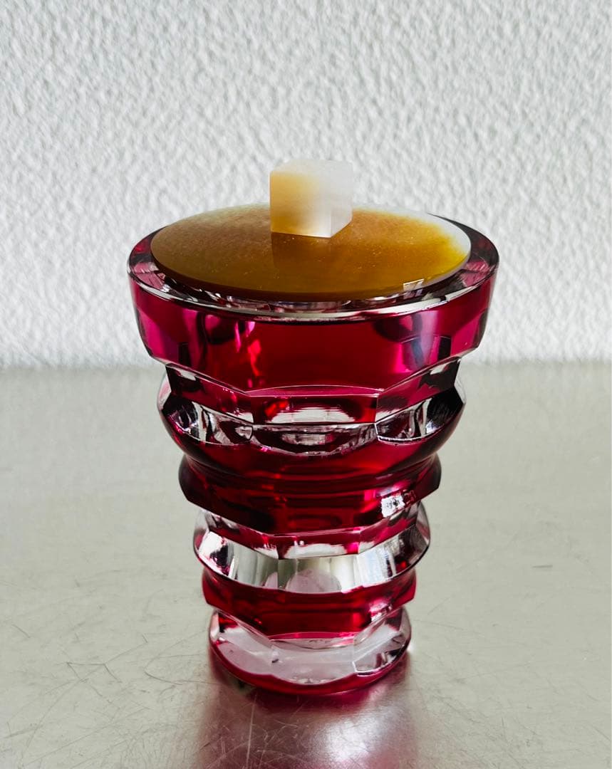 ヴァルサンランベール（VSL）グラス　見立て　茶器　ベルギー　茶道具　茶箱茶籠