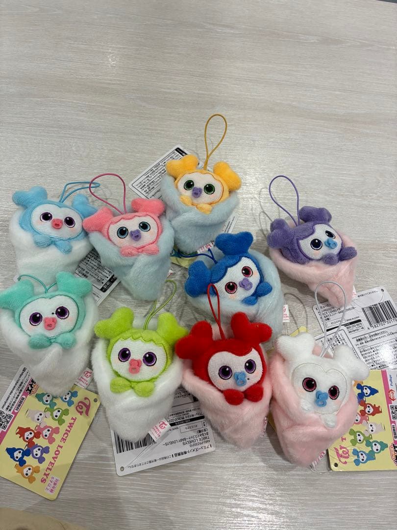 TWICE おくるみマスコット BABY LOVELYS 全種セット