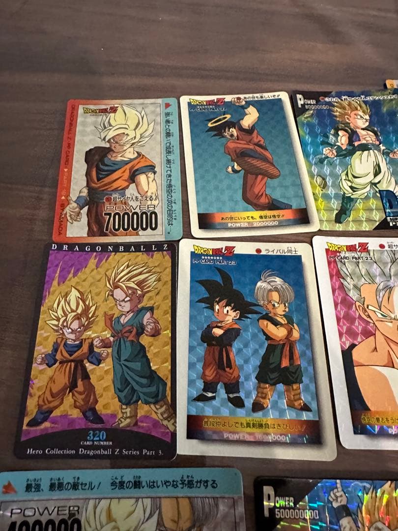ドラゴンボールZ カードダスカード15枚まとめ売り