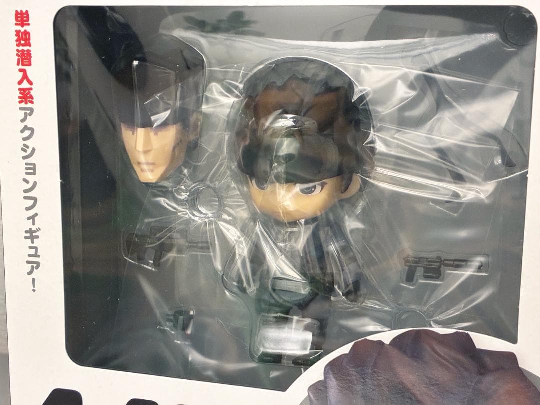 ねんどろいど MGS メタルギアソリッド ソリッド・スネーク 雷電 2点セット