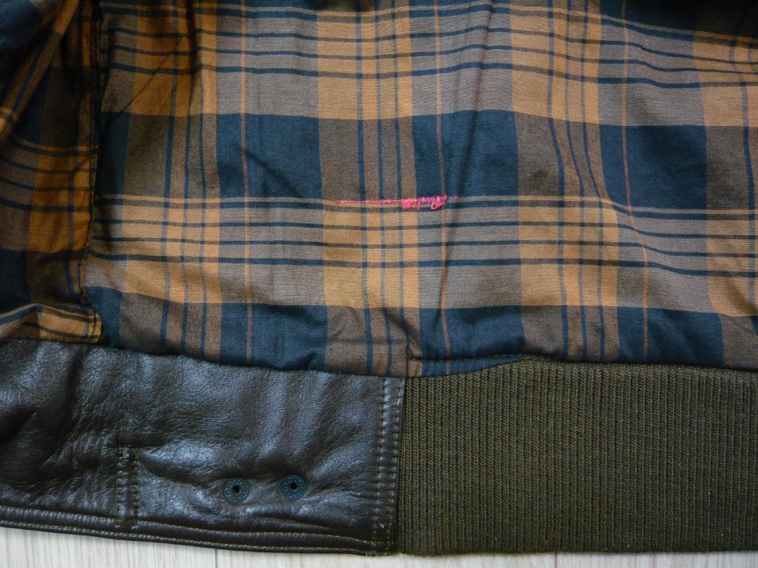 BLACK CAFE LONDON XL 3Lレザー ライダース ジャケット