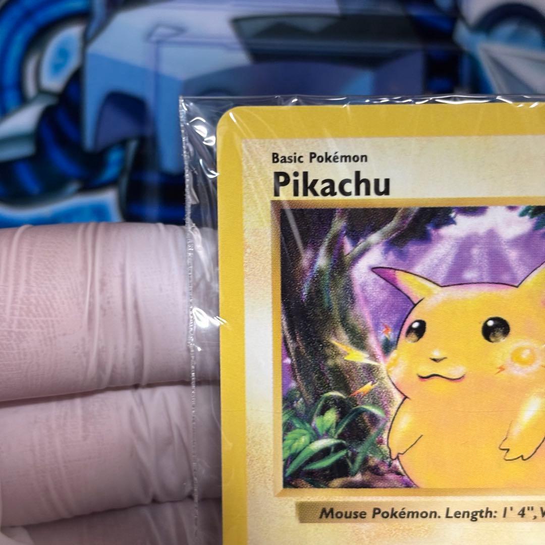 【新品未開封】旧裏　ピカチュウ　英語　美品USEnglishプロモ