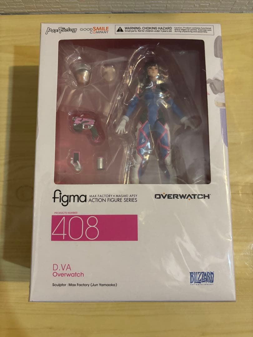 オーバーウォッチ　figma 408 D.VA Overwatch フィギュア