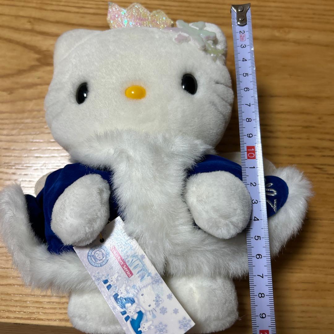 ハローキティ キティちゃん サンリオ ぬいぐるみ 雪の結晶 2000年 限定