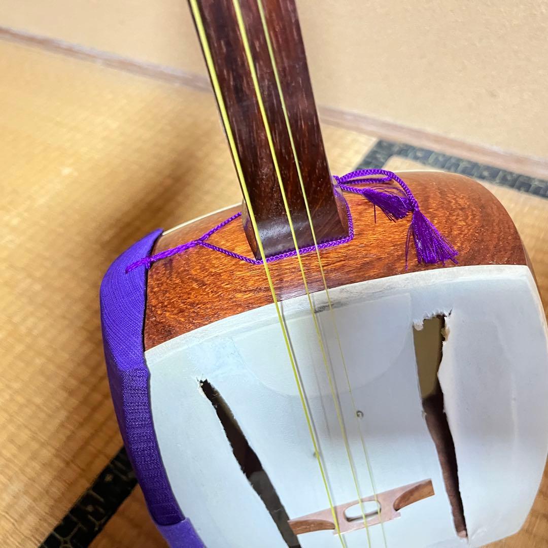 三味線　収納桐箱つき