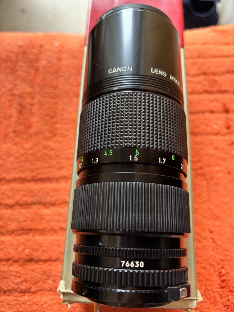 Canon FD80〜200mmF4 zoomレンズ