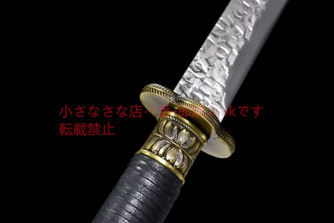 黒金古刀青龍戦刃 古兵器 武具 刀装具 日本刀 模造刀 居合刀