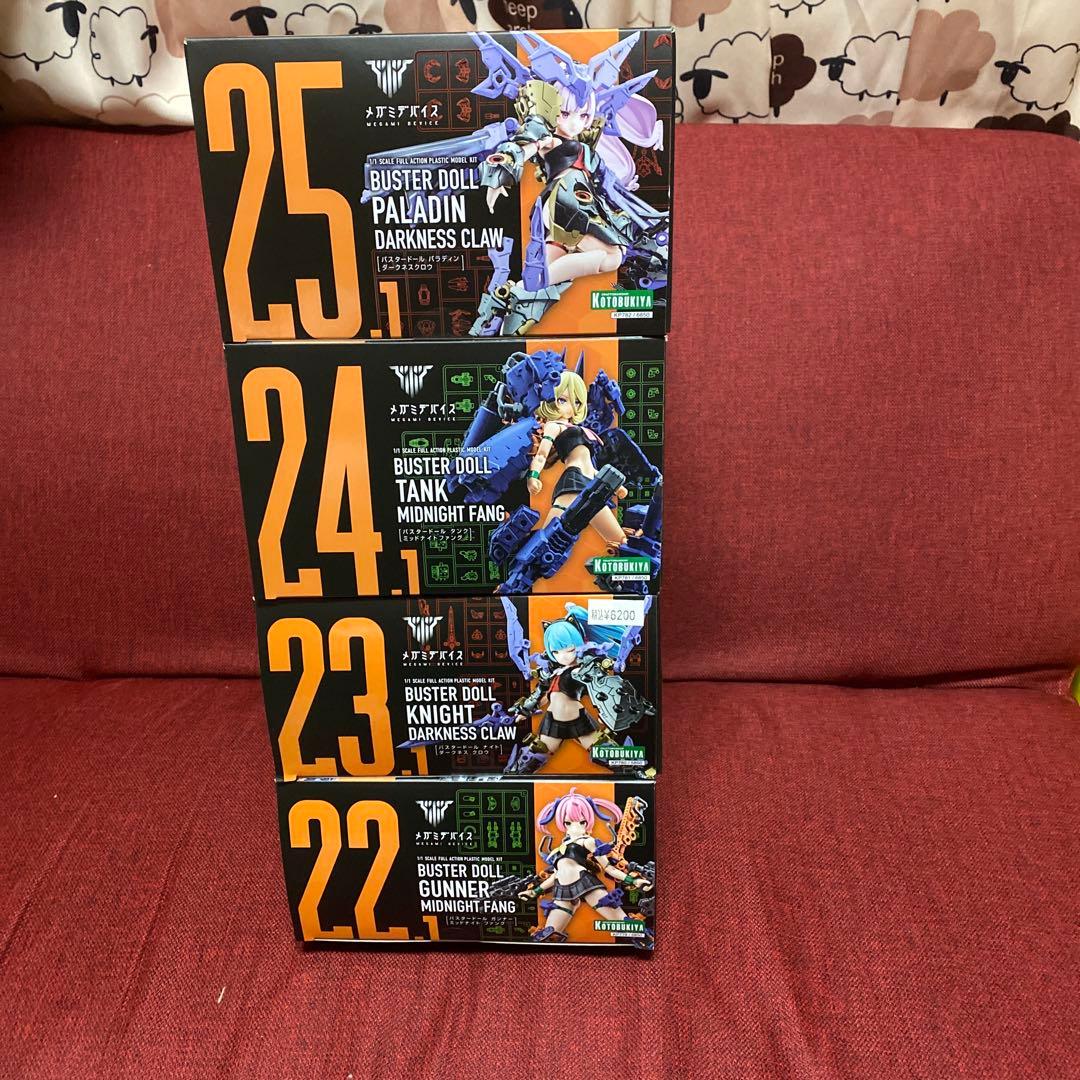 コトブキヤ　メガミデバイス　バスタードール　まとめて　3箱未開封　一箱開封