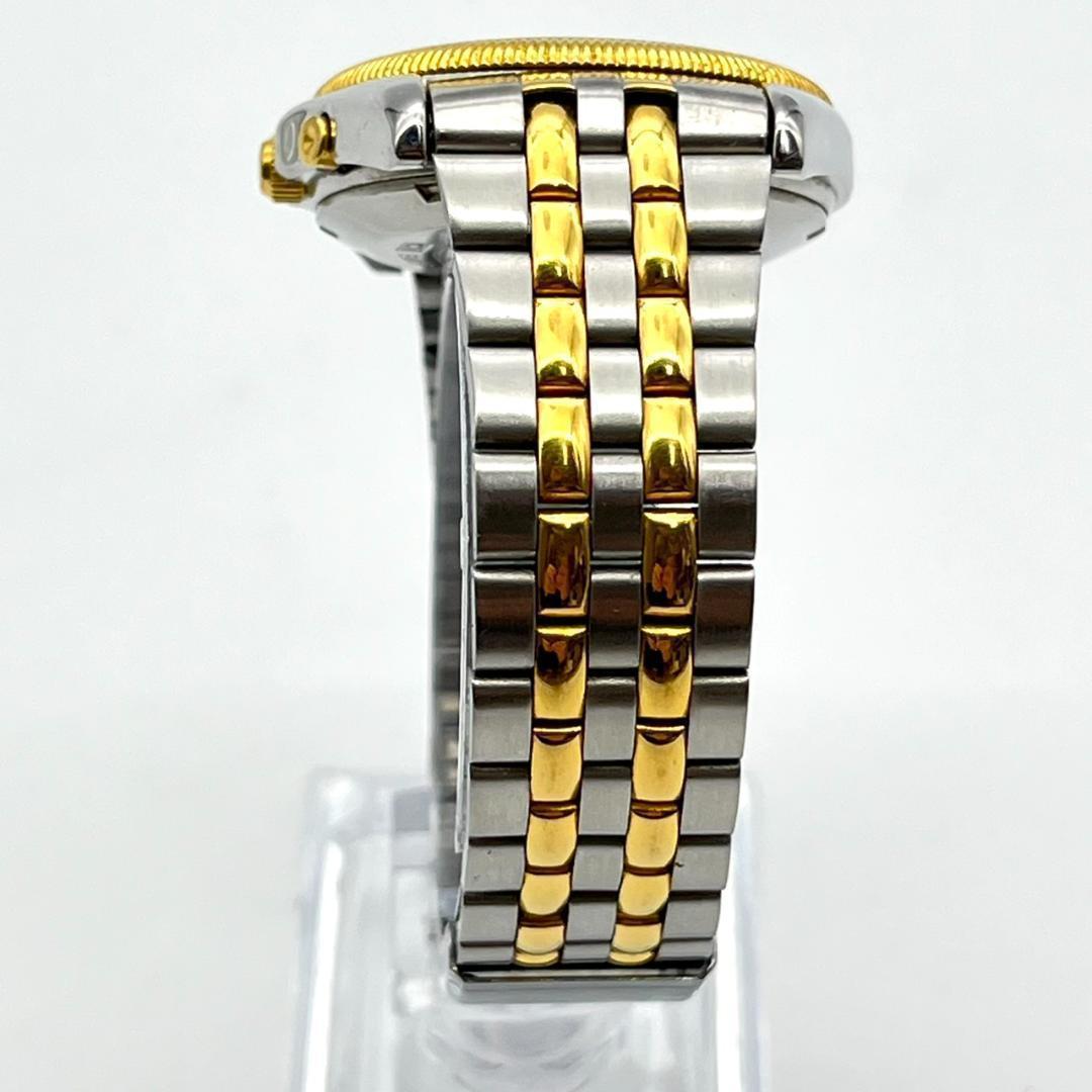 良品 オリエント スリースター 21石 腕時計 自動巻き デイデイト ゴールド