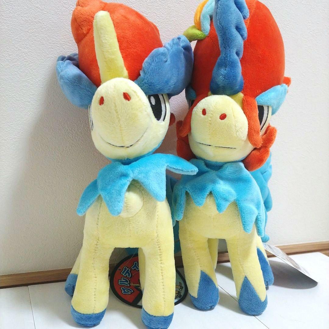 ポケモンセンター　ケルディオ　ぬいぐるみ　かくごのすがた　タグ付き　Keldeo