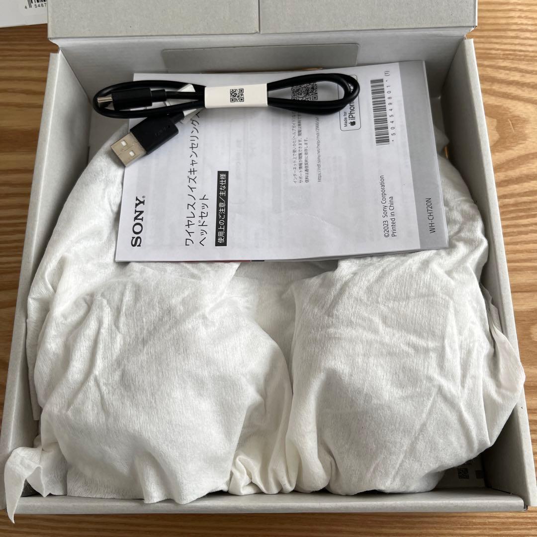 WH-CH720N SONYヘッドホン