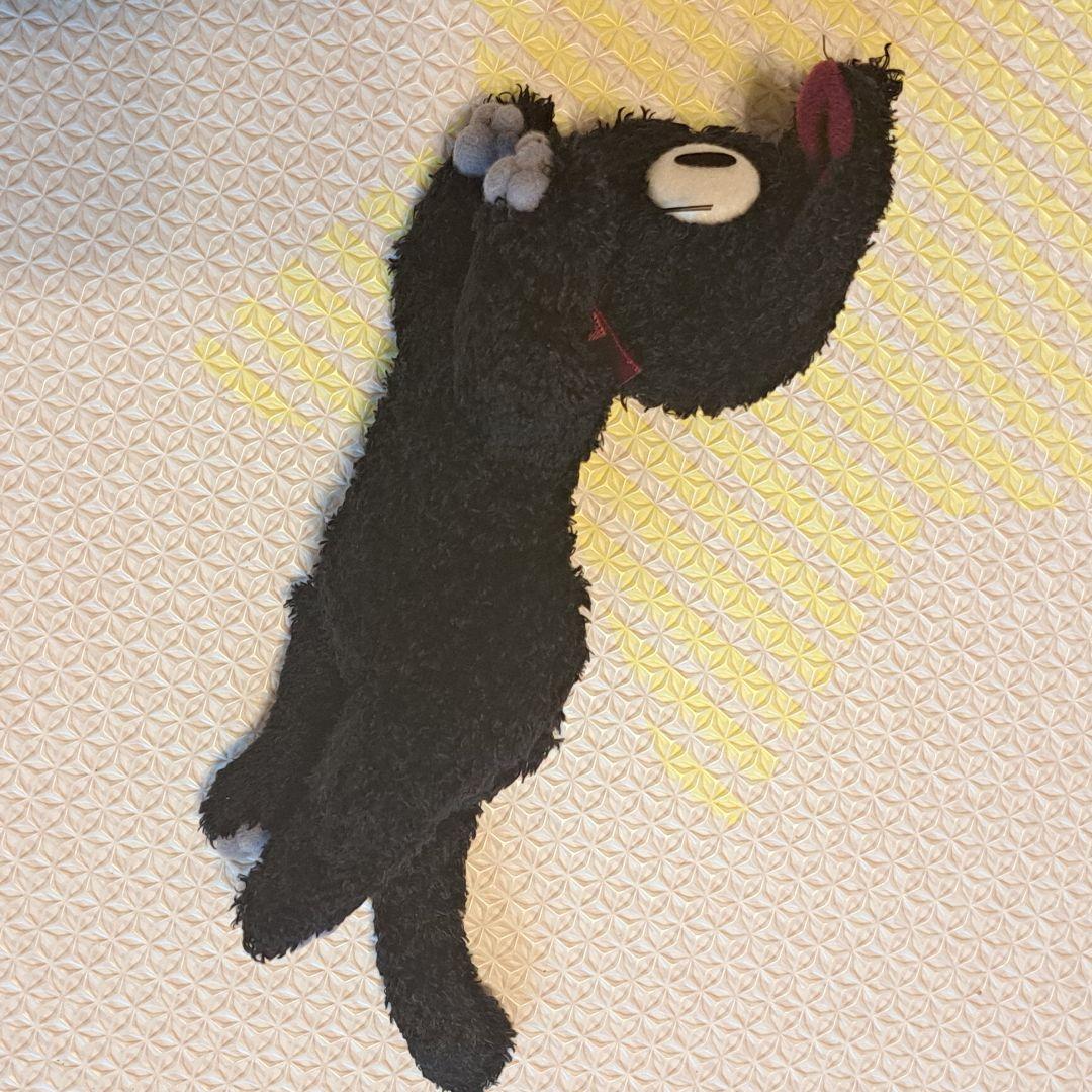 魔女の宅急便　ジジ　ぬいぐるみ リボン付き　黒猫　キャラクター　スタジオジブリ