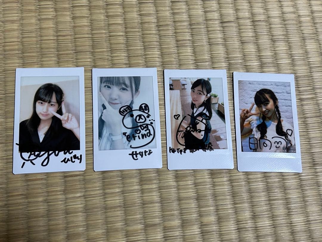 みんなの九州プロジェクト タンブラー、直筆サイン入りチェキ4枚