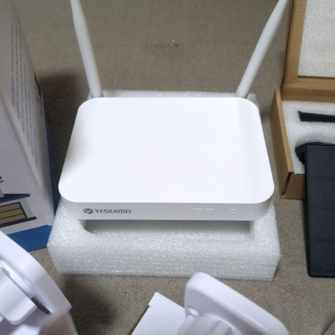 YESKAMO 防犯カメラ 4台セット