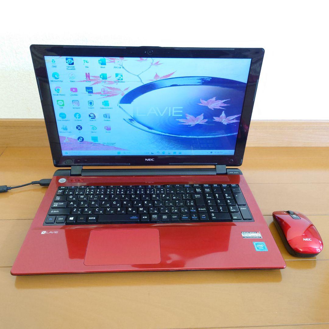 設定済み✨️NECノートパソコンLAVIE✨️SSD500GB/メモリ16GB