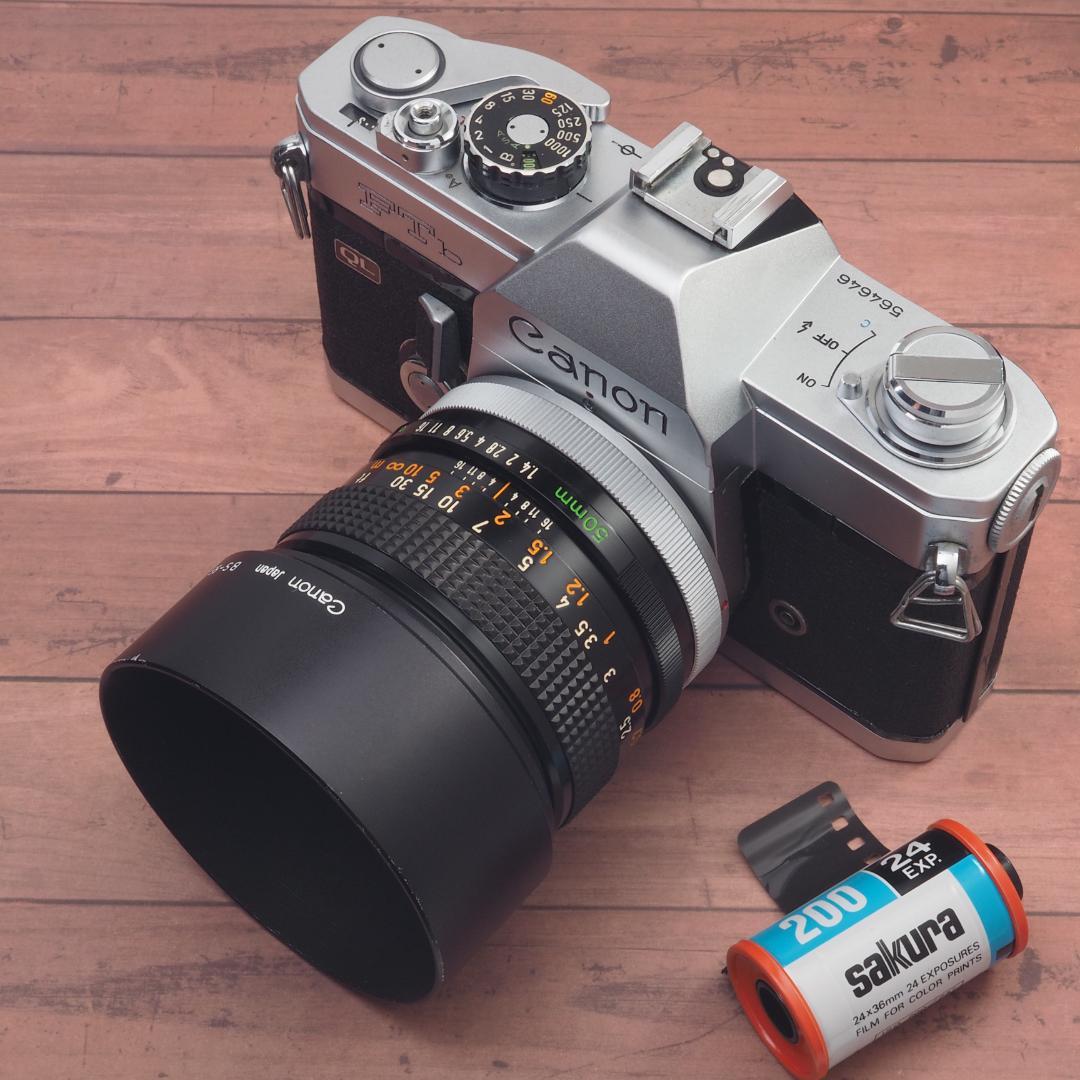 キャノン Canon FTb シルバー & FD 50mm F1.4 #28