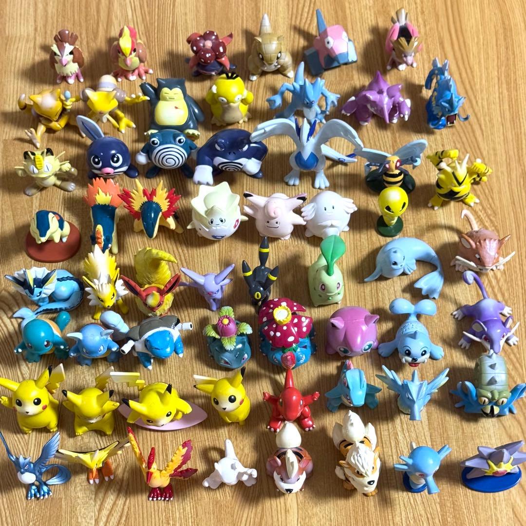 【被り無し】初期 モンコレ 59体まとめ売り 初代 フィギュア TOMY