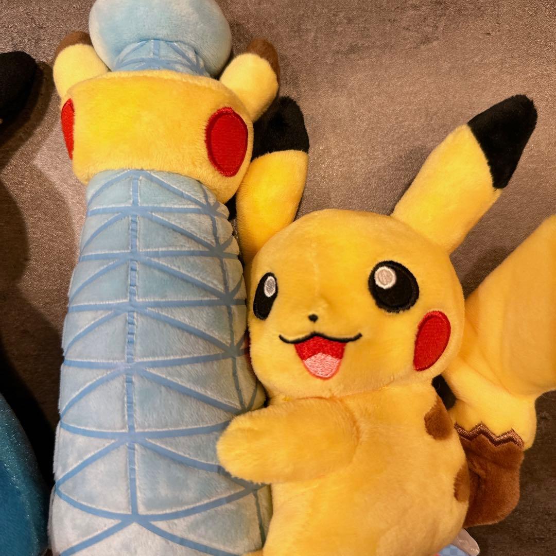 富士山ピカチュウ スカイツリーピカチュウ　ぬいぐるみ